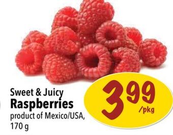 Farm Boy Raspberries offer