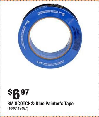 3m scotch blue painter's tape