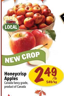Farm Boy Honeycrisp apples offer