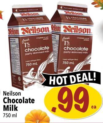 Farm Boy Neilson chocolate milk offer