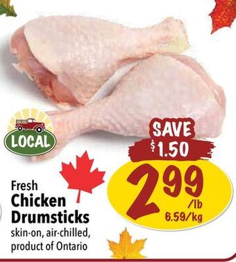 Farm Boy Fresh chicken drumsticks offer