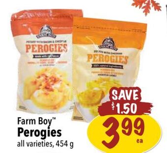 Farm Boy Farm boy perogies offer