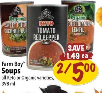 Farm Boy Farm boy soups offer