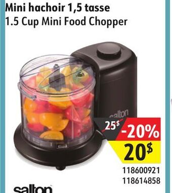 Sushi Shop Salton 1.5 cup mini food chopper offer