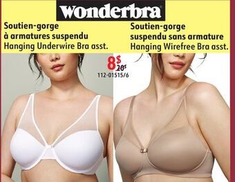 Hart Hanging underwire bra asst offer