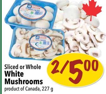 Farm Boy White mushrooms offer