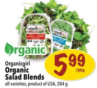 Farm Boy Organicgirl organic salad blends offer