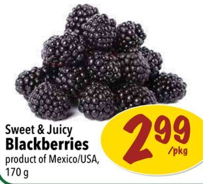 Farm Boy Blackberries offer