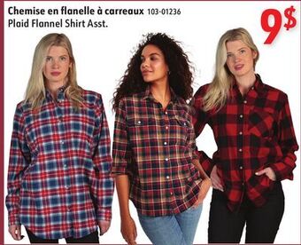 Hart Plaid flannel shirt asst offer