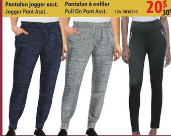 Hart Jogger pant asst., pull on pant asst offer