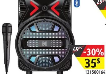 Hart Speaker karaoke with led lights offer