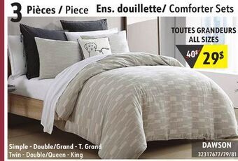 Hart Comforter sets offer