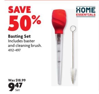Home Hardware Basting set offer