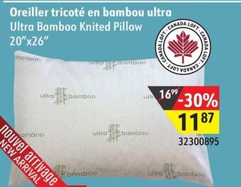 Sushi Shop Ultra bamboo knited pillow offer