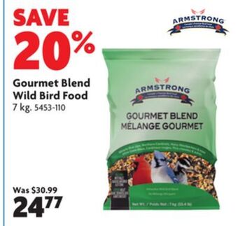 Home Hardware Gourmet blend wild bird food 7 kg offer