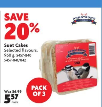 Home Hardware Suet cakes offer