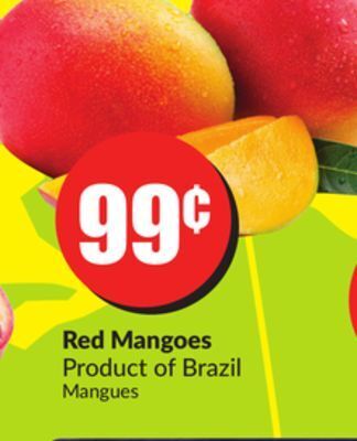 Chalo FreshCo Red mangoes product of brazil offer