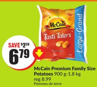 Chalo FreshCo Mccain premium family size potatoes 900 g-1.8 kg offer