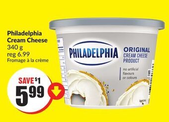 Chalo FreshCo Philadelphia cream cheese 340 g offer