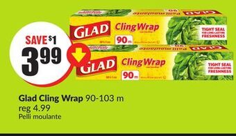 Chalo FreshCo Glad cling wrap 90-103 m offer