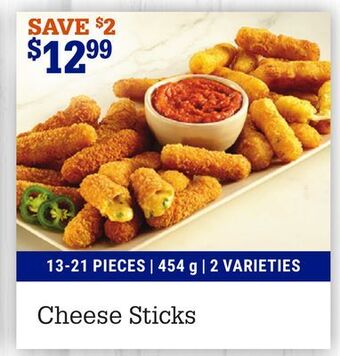 M & M Food Market Cheese sticks offer
