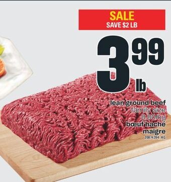 Valu-mart Bœuf haché maigre offer