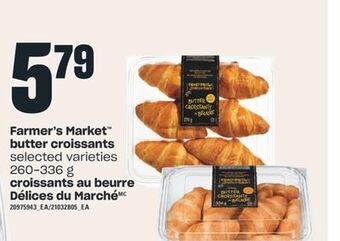 Valu-mart Croissants au beurre délices du marché, 260-336 g offer