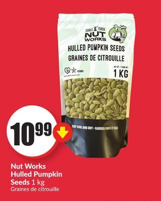 Chalo FreshCo Nut works hulled pumpkin seeds 1 kg offer