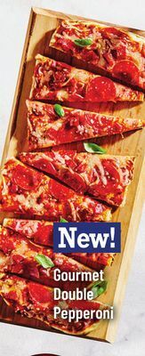 M & M Food Market Gourmet double pepperoni offer