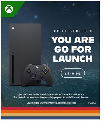 GameStop Xbox series x offer