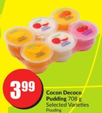 FreshCo Cocon decoco pudding 708 g selected varieties offer