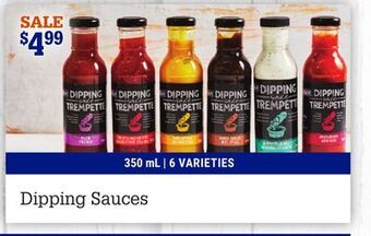 M & M Food Market Dipping sauces offer