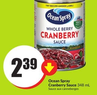 FreshCo Ocean spray cranberry sauce 348 ml offer