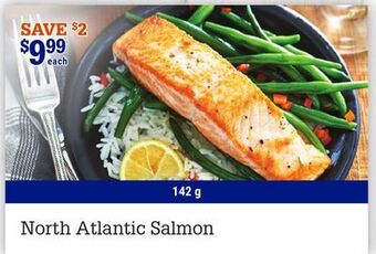 M & M Food Market North atlantic salmon offer