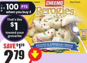 FreshCo Cheemo perogies 815-907 g offer