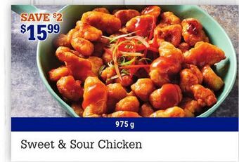 M & M Food Market Sweet & sour chicken offer