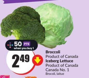FreshCo Broccoli product of canada offer