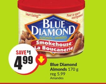 FreshCo Blue diamond almonds 170 g offer