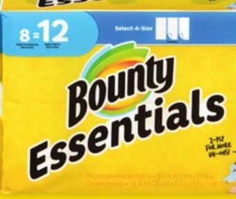 Giant Tiger Bounty paper towel offer