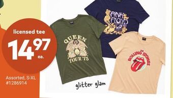 Giant Tiger Licensed tee offer