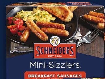 Giant Tiger Schneiders mini sizzlers breakfast sausages offer