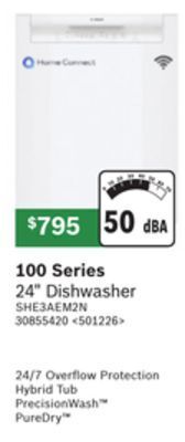 RONA Bosch 100 series 24 dishwasher offer