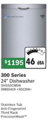 RONA Bosch 300 series 24 dishwasher offer