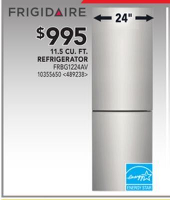RONA Frigidaire 11.5 cu. ft. refrigerator offer