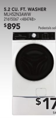 RONA Midea 5.2 cu. ft. washer offer
