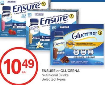 IDA Pharmacy Ensure or glucerna offer