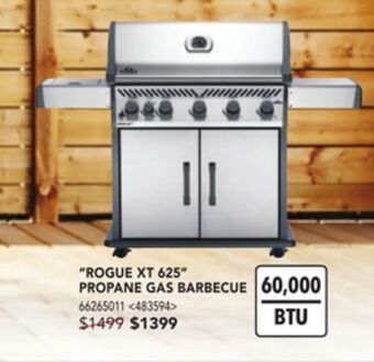 RONA Napoleon rogue xt 625 propane gas barbecue offer