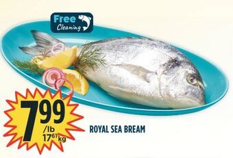 Marché Adonis Royal sea bream offer
