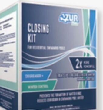 RONA Azur pool closing kits chlorine offer