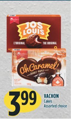 Marché Adonis Vachon cakes offer